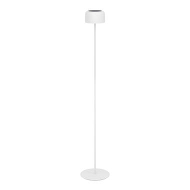 EGLO Roccanova-L Vloerlamp - Solar - 120 cm - Wit - Oplaadbaar