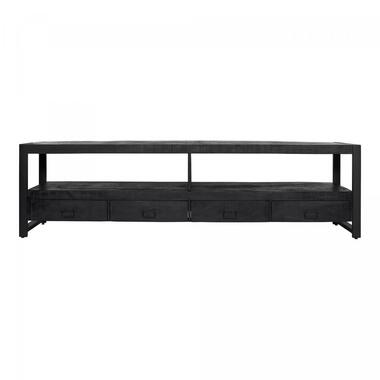 StarFurn - Tv meubel Boaz Black - 220 cm - zwart