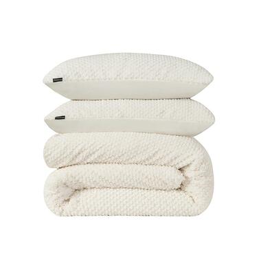 Dekbedovertrek Fur Teddy 240x220 - Fluweelzacht & Knus Design - Beige