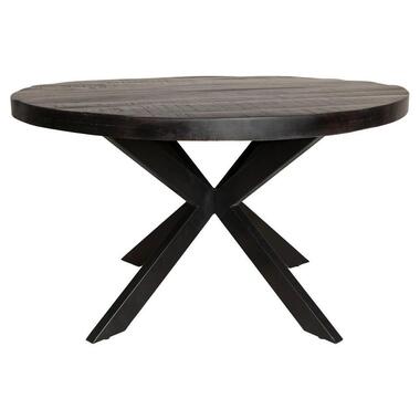 StarFurn - Ronde eettafel Denver - ø130 cm - zwart