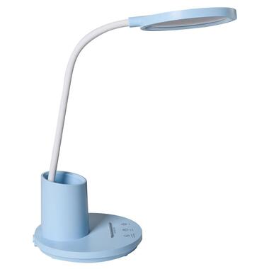 VELA - Bureaulamp LED - Blauw - Synthetisch materiaal