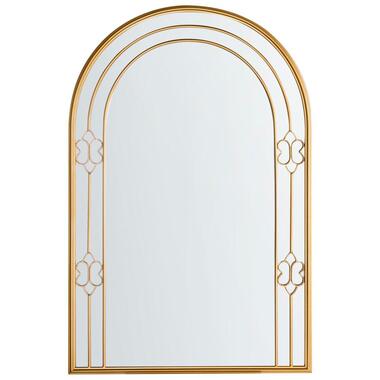 MAUTRE - Wandspiegel - Goud - Metaal