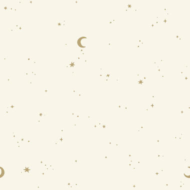 Little Dutch Moon and Stars Behang Kinderkamer - Sterren - 10mx53cm