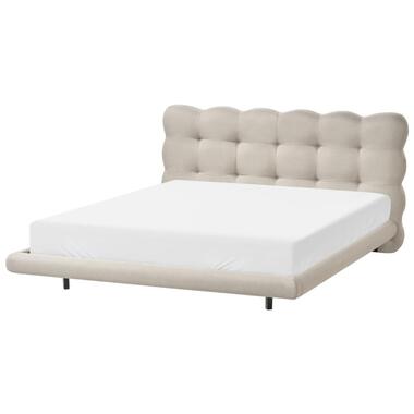 SOULISSE - Tweepersoonsbed - Beige - 160 x 200 cm - Polyester