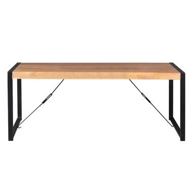 StarFurn - Rechthoekige eettafel Boaz - 200 cm - naturel