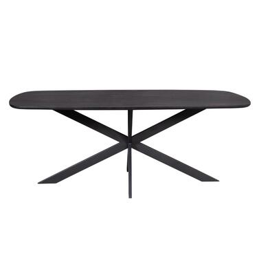 StarFurn - Deens ovale eettafel Elegance - 240 cm - zwart