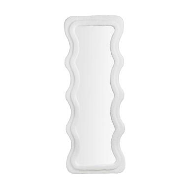 QUVIO Staande spiegel - Teddy - 160 cm - Wit