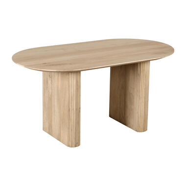Lewis & Loft Eettafel Lynn - FSC® - Ovaal - 160x90 cm - Naturel