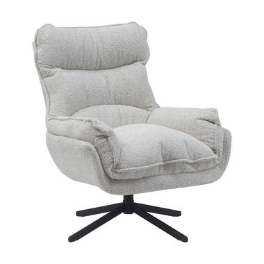 Starfurn - Fauteuil Vera - Wit - 83x115x59 cm