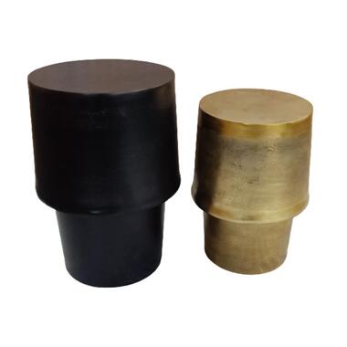 Starfurn - Bijzettafel Kacy - Zwart - 36x36x60 cm