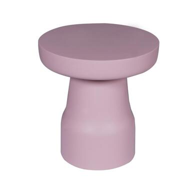 Starfurn - Bijzettafel Drum - Roze - 40x40x42 cm