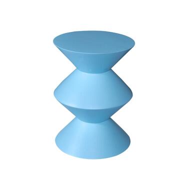 Starfurn - Bijzettafel Abel - Blauw - 33x33x45 cm