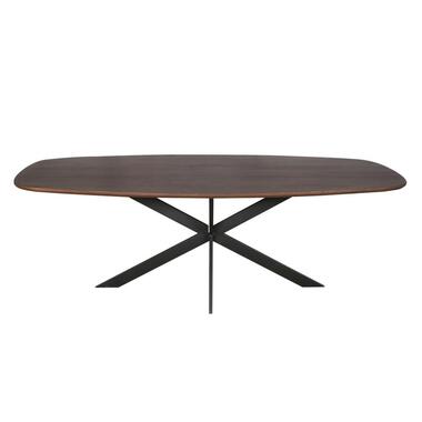Starfurn - Eiken eettafel Ferris - Deens Ovaal 240 cm - Walnoot