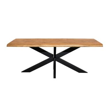 Starfurn - Boomstamtafel Denver - Bruin - 100x220x76 cm