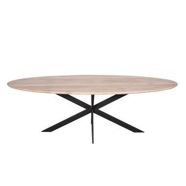 Starfurn - Eettafel Ferris - Bruin - 100x210x76 cm