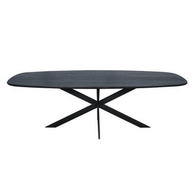 Starfurn - Eettafel Ferris - Zwart - 110x240x76 cm