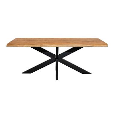 Starfurn - Boomstamtafel Denver - Bruin - 100x240x76 cm