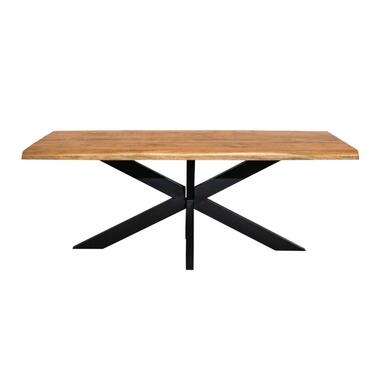 Starfurn - Boomstamtafel Denver - Bruin - 100x300x76 cm