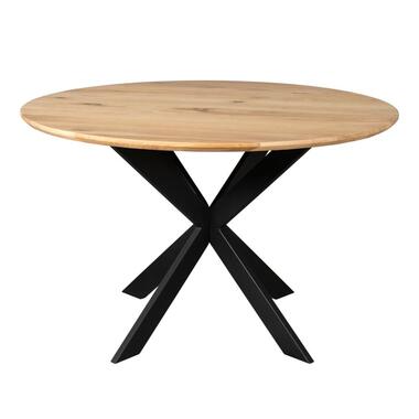Starfurn - Eettafel Ferris - Bruin - 130x130x76 cm