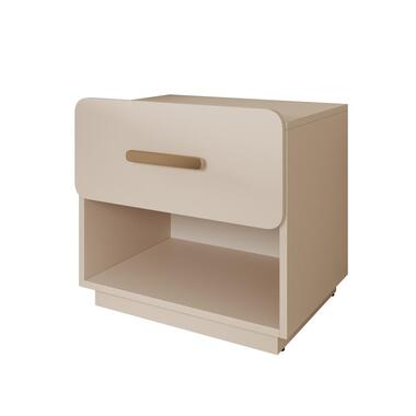 Meubella - Luzon - Nachtkastje set van 2 - Beige