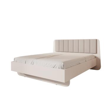 Meubella - Luzon - Tweepersoonsbed - Beige - 160x200 cm