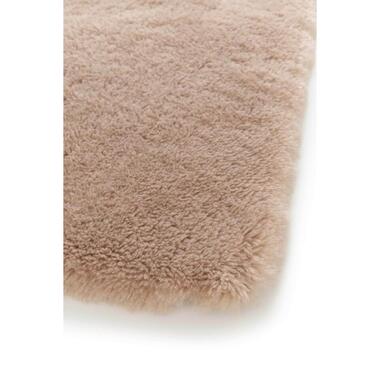 Interieur05 hoogpolig vloerkleed Furr bruin - 160 x 230 cm