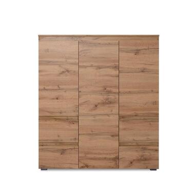 CALICOSY - Buffet met 3 deuren, 4 laden en 5 planken - 40x116x131 cm