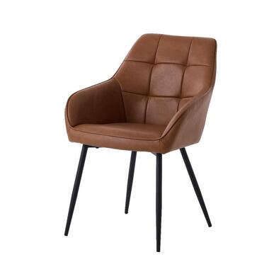 Nordic Home - Angelo armstoel pu-leer - cognac