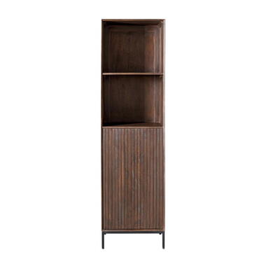 Boekenkast Bruin Hout - 55x45x200cm - Madison
