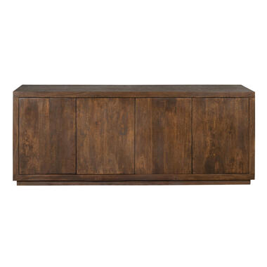 Dressoir Bruin Hout - 200x45x80cm - Brussel