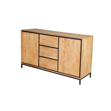 Dressoir Naturel Hout - 160x45x85cm - RichWood