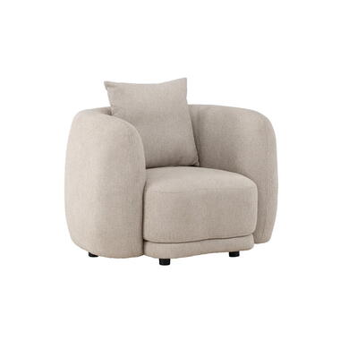 Fauteuil Beige Stof - 110x97x72cm - Cielo