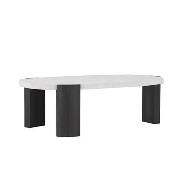 Salontafel Organisch - Beige MDF - 125x71x40cm - Kres