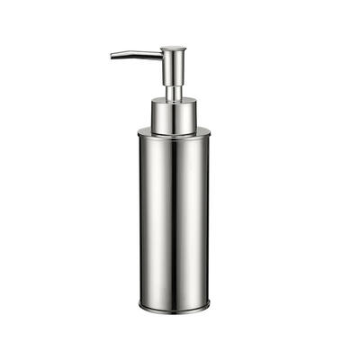 VDN Stainless Zeeppompje - Zeepdispenser - Chroom - Rond - RVS