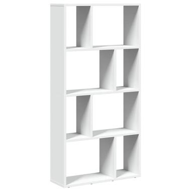 vidaXL - 4-laags Boekenkast voor woonkamers - Wit - Hout - 60x20x120 cm