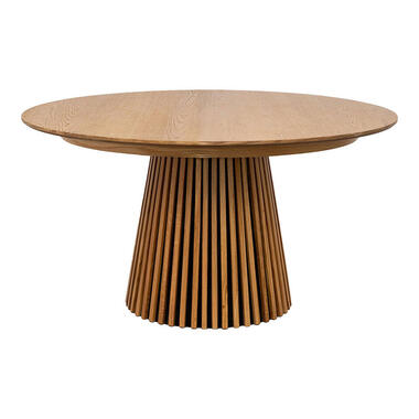 Hioshop Osaka eetkamertafel Ø140cm eik