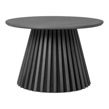 Hioshop Osaka salontafel Ø70cm zwart