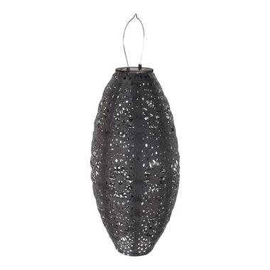 Hioshop Astrid lantaarn oplaadbaar grijs