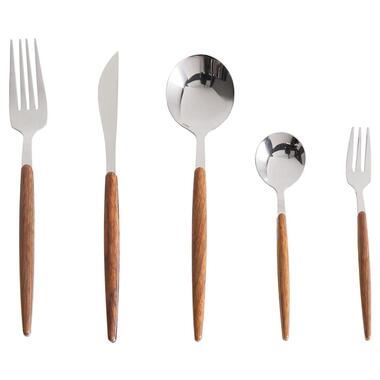 GEMELLI - Bestekset 30-delig - Zilver - RVS