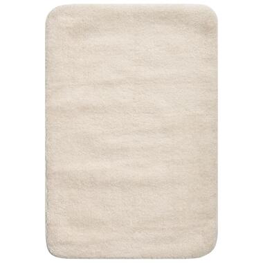 URLANA - Badmat - Gebroken wit - 60 x 90 cm - Microvezels