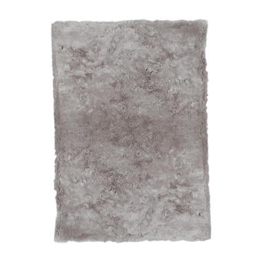 Vloerkleed Grijs Katoen Polyester - 160x230cm - Olav