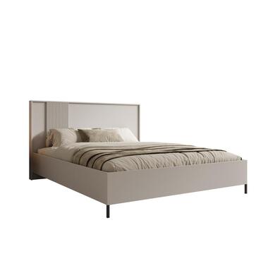 Meubella - Capri - Tweepersoonsbed - Beige - 160x200 cm