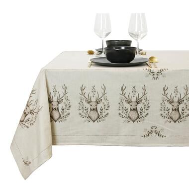 Unique Living - Tafelkleed Elias - 145x200cm - Wit