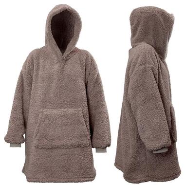 Unique Living - Hoodie Teddy - 70x50x87cm - Taupe