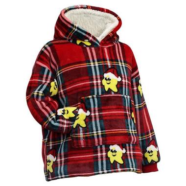 Unique Living - Hoodie Xmas Lucy - 60x67cm - Rood