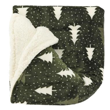 Unique Living - Plaid Mees - 130x160cm - Groen