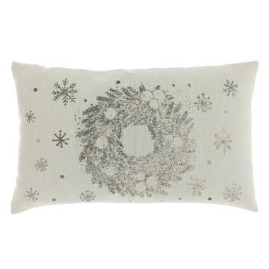 Unique Living - Sierkussen Tiril - 30x50cm - Wit