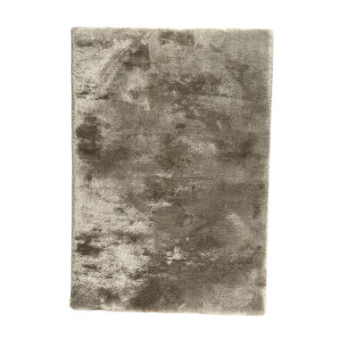 Interieur05 Hoogpolig vloerkleed Odelia beige/wit - 80 x 150 cm