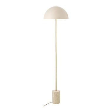 Hioshop Olea vloerlamp beige