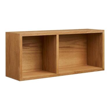 Hioshop Kria wandplank 2 planken eikenfineer